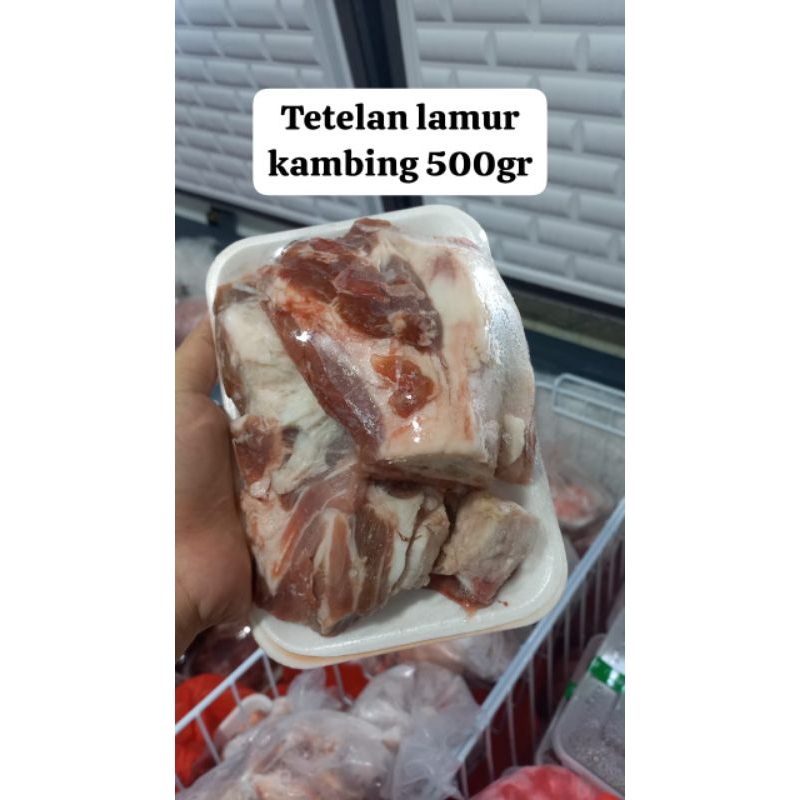 

lamur tetelan kambing domba 500gr