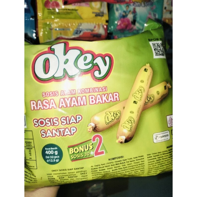 

Sosis okay rasa ayam bakar