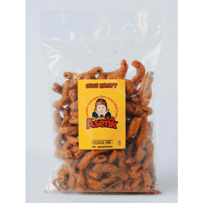 

USUS KRISPY ORIGINAL / PEDAS by Snack Koh Asenk kemasan 500 gr