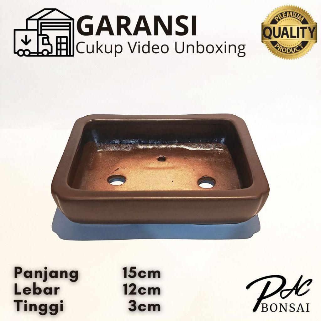 COD | Pot Keramik Bonsai | Sukulen | Kaktus | Pot Bonsai Ceper