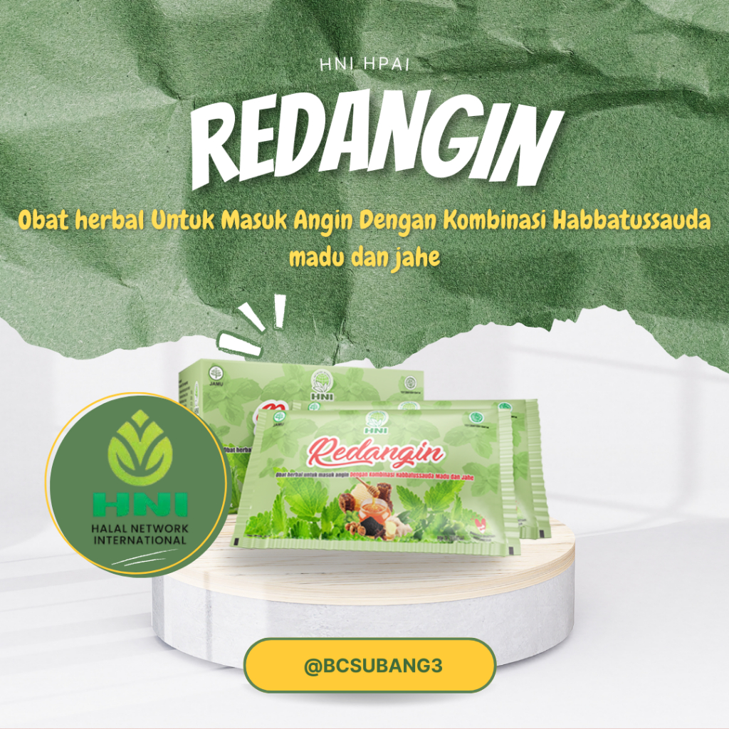 

Redangin tolak angin | HNI HPAI