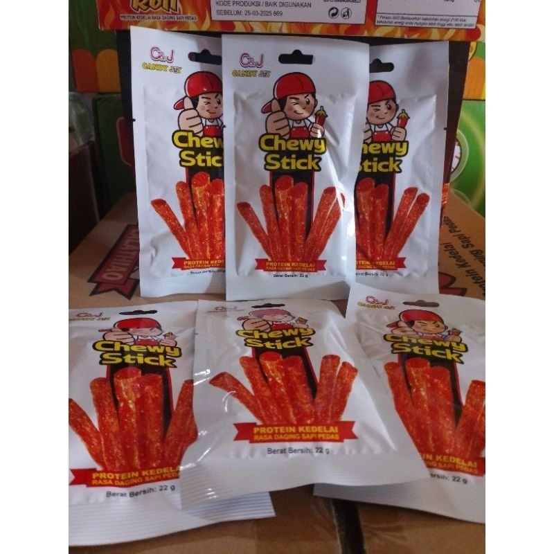 

C&J CHEWI STICK PROTEIN KEDELAI ISI 20 PCS