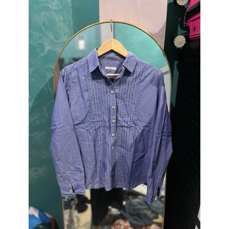 KEMEJA SALUR / KEMEJA BIRU