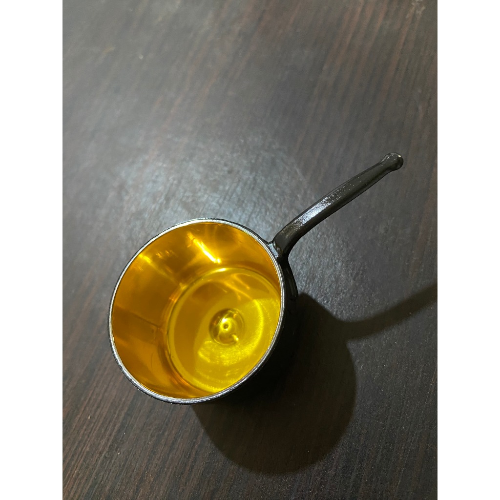 Panci Mini Emas Hitam