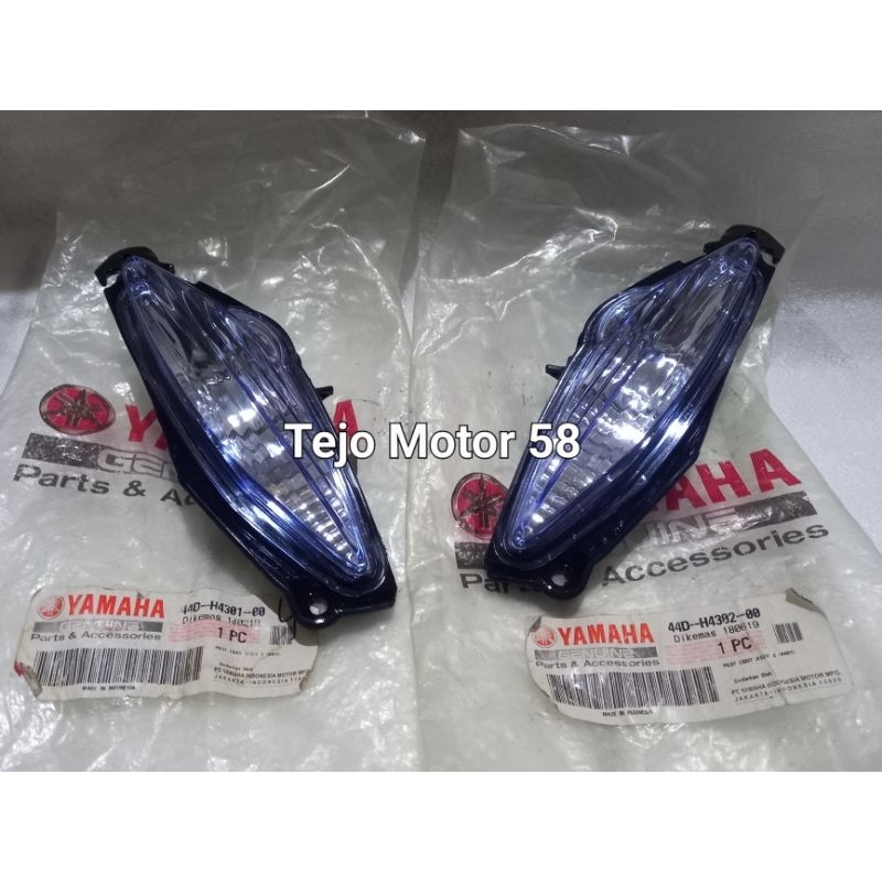 LAMPU SENJA RETING SET KIRI DAN KANAN XEON KARBU 44D-H4301-00&44D-H4302-00 ORIGINAL YAMAHA GENUINE P
