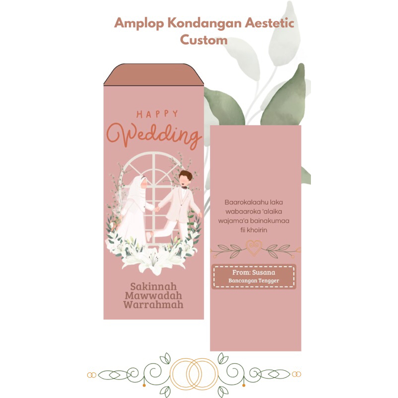 

AMPLOP KONDANGAN CUSTOM 7 x 16CM