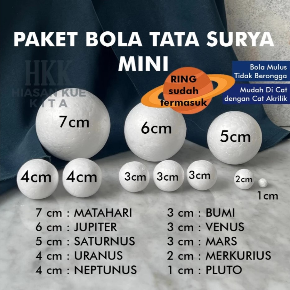 

PAKET BOLA TATA SURYA / SOLAR SYSTEM MINI