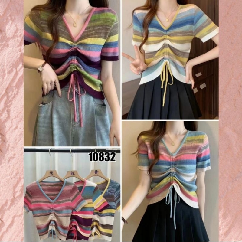 Naomi Top Import BKK Atasan Rajut Import Bangkok Atasan Wanita Baju Rajut Wanita Baju Rajut Import B