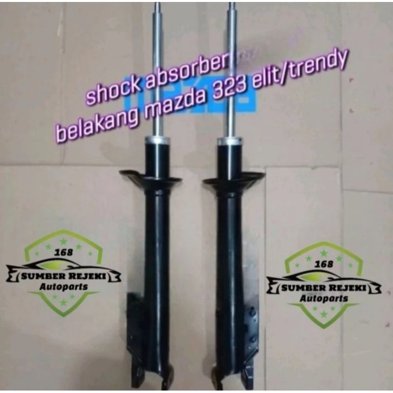 Shockbreaker belakang Mazda 323 elit trendy