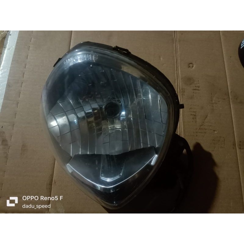 lampu refektor depan yamaha fino fi 125cc refektor depan mika lampu depan yamaha fino125 fi original