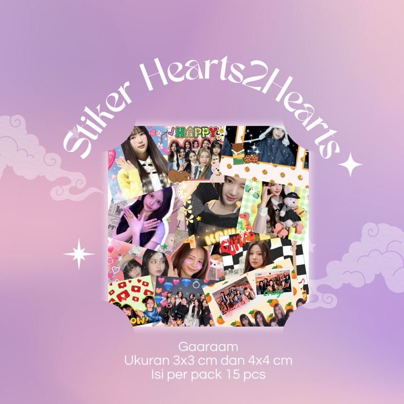 

Stiker Deco Kpop Hearts2Hearts Ukuran 3x3 4x4 cm Carmen Jiwoo Yuhan Ian Stella Juun Ana Yeon