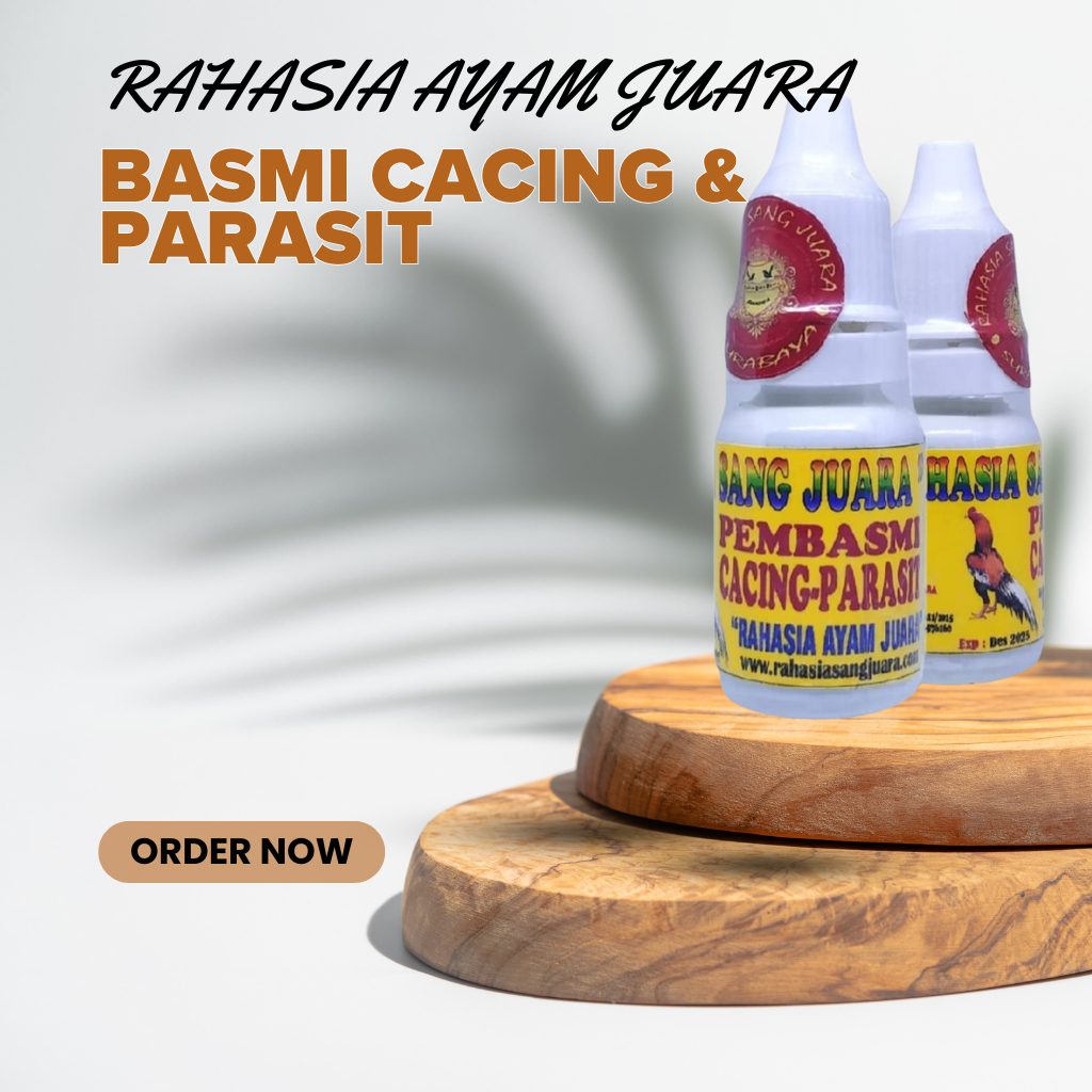 OBAT CACING AYAM ADUAN BASMI CACING PARASIT 15ML