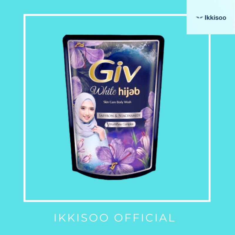 IKKISOO Sabun cair GIV White Hijab Saffron 400ml