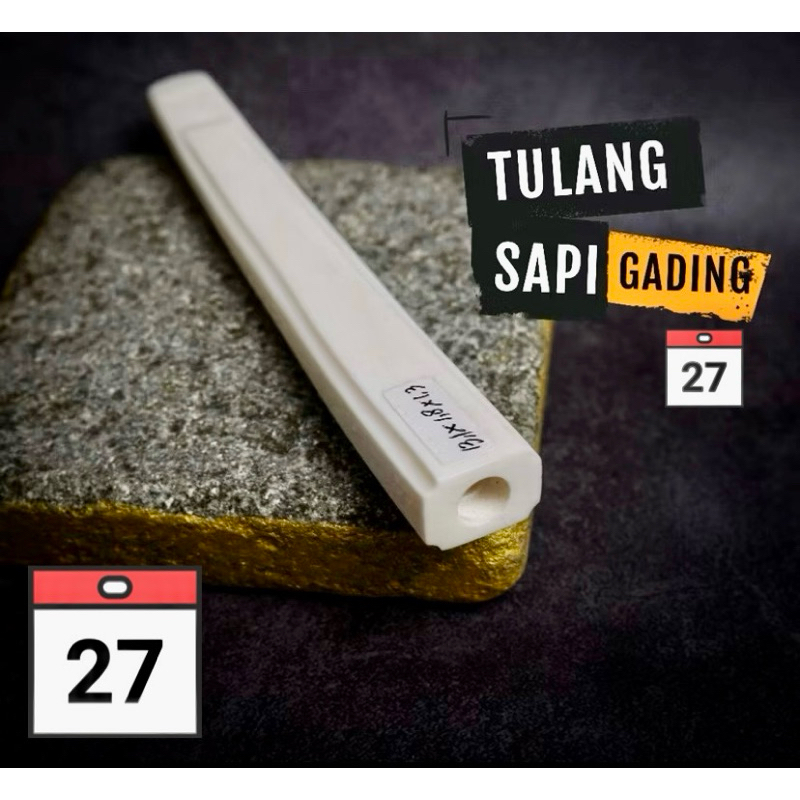 piparokok tulang sapi impor mirip gading GG bahan tebal setara once iga ikan duyung harga termurah k