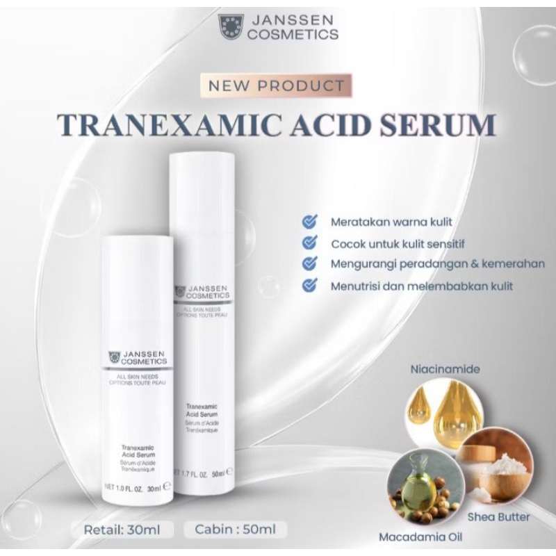 Tranexamid Acid Serum Janssen Cosmetics