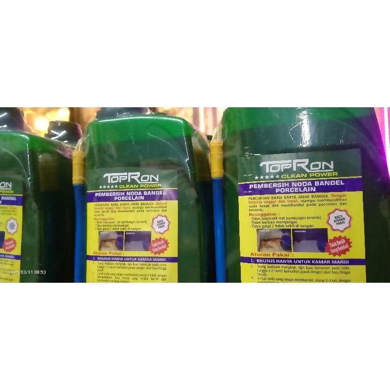 Topron pembersih kerak kamar mandi