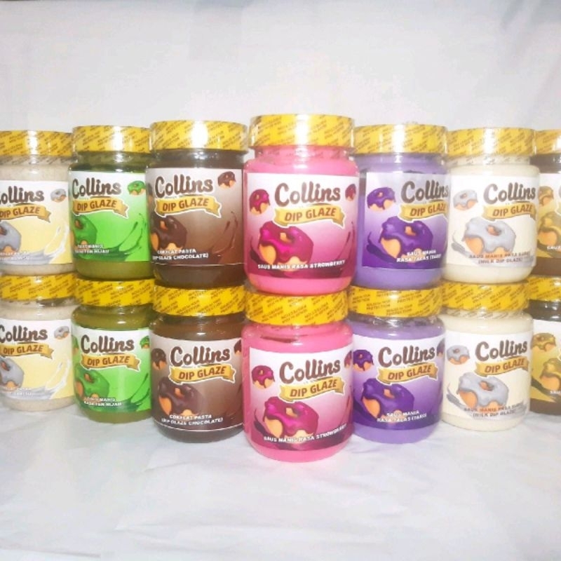 

COLLINS GLAZE REPACK KEMASAN 200gr