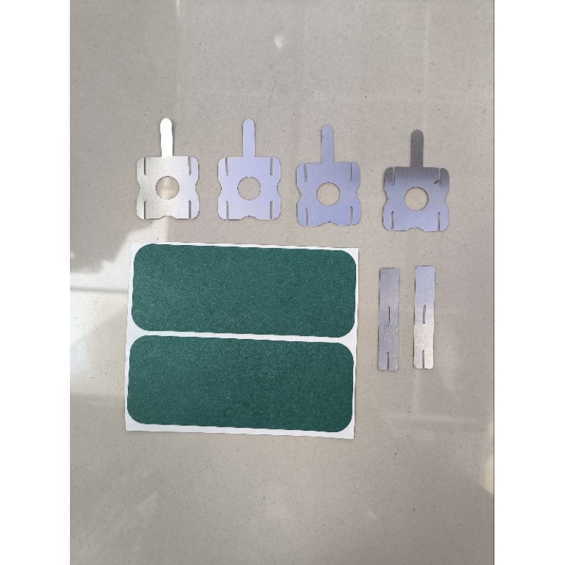 Plat nikel untuk rakitan , satuan harga per PCS