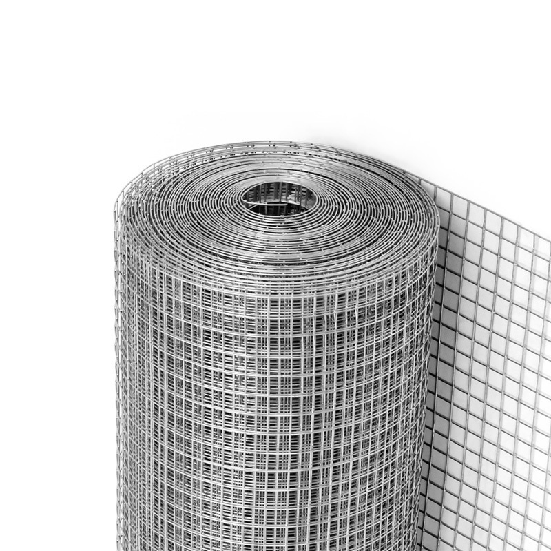 Loket Mesh tebal kawat 1 mm Galvanis Mesh Welded Lubang 12x12 mm - T1