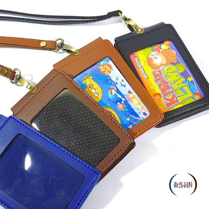 

Id card holder name tag Kulit Lanyard Berkualitas model 1 MIKA terbaru kekinian
