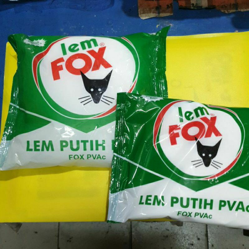 

Lem Fox Putih kantong hijau 400 gr dan 700 gr