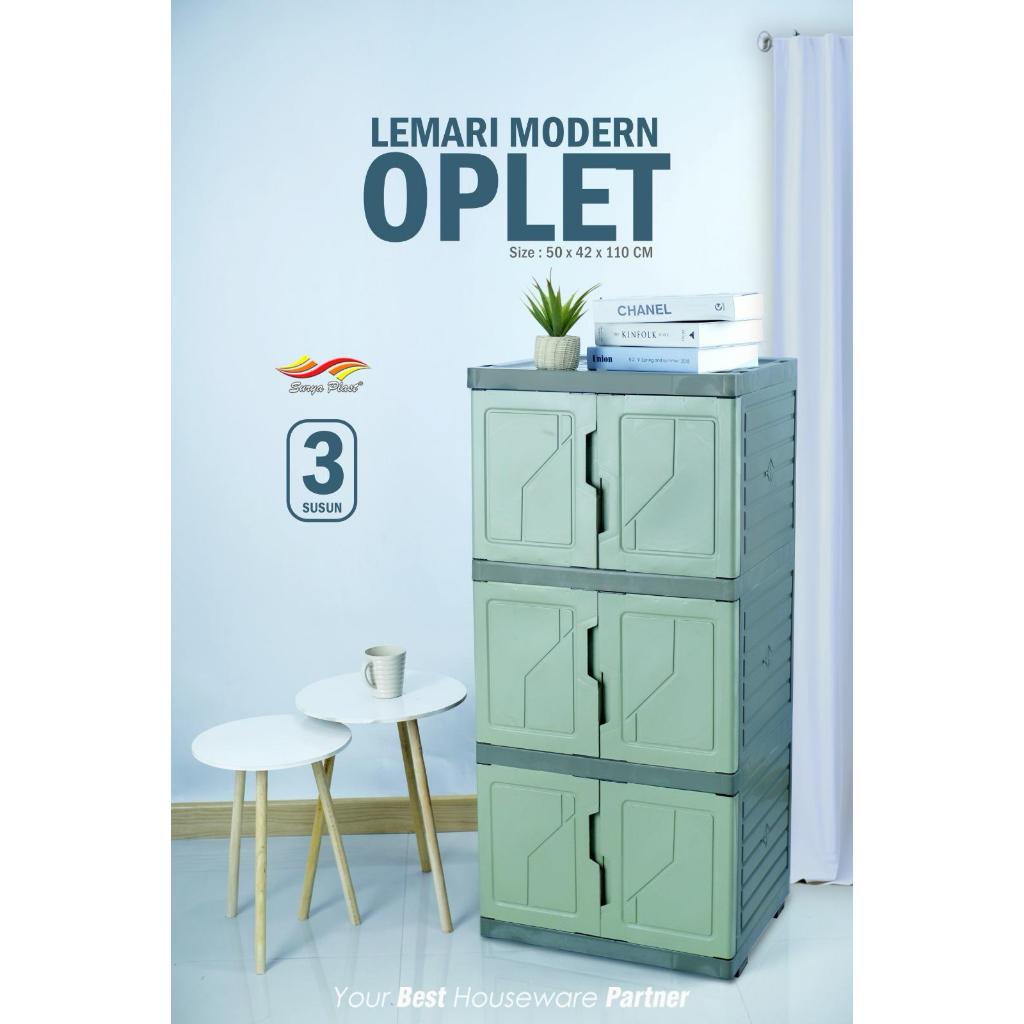 LEMARI PLASTIK / LEMARI PLASTIK SUSUN 3 & 4/ LEMARI PLASTIK 2 PINTU /LEMARI PAKAIAN