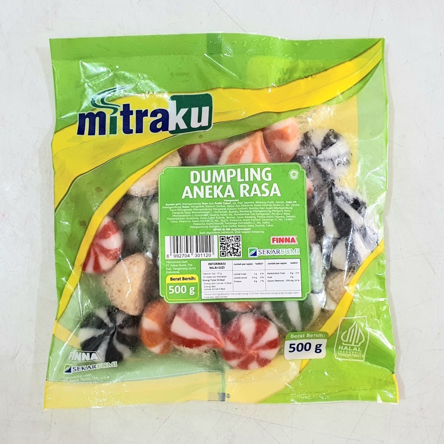 

Mitraku Dumpling Aneka Rasa 500gr