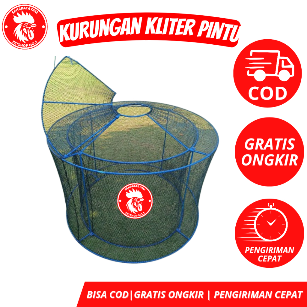 Kurungan Kliter Pintu Kandang Besi Kurungan Kurungan Besi Kliter Tutup Atas