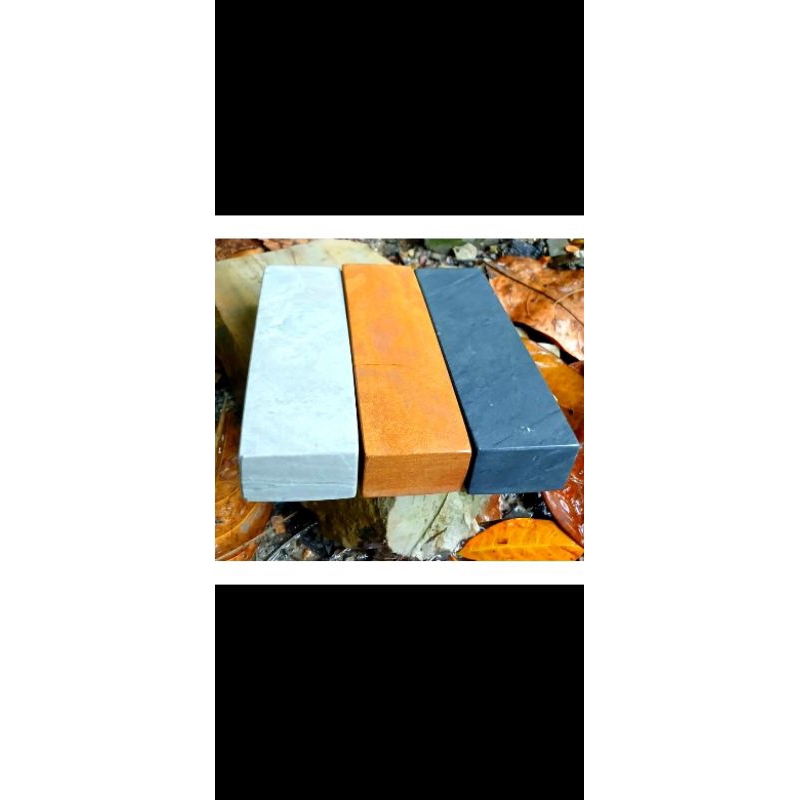 BATU ASAHAN PISAU BATU ALAM ASLI