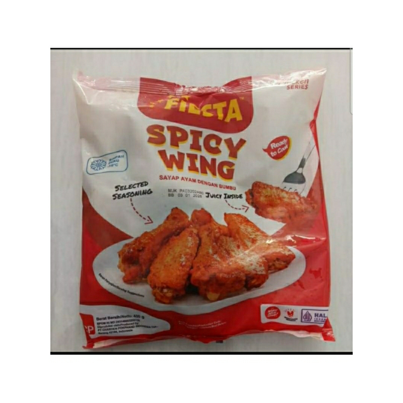 

Fiesta Spicy Wings 400gram