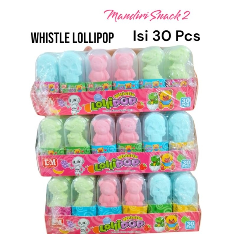 

LOLLIPOP WHISTLE VIRALL Permen anak Aneka Rasa isi 28 + Free Bonus 2