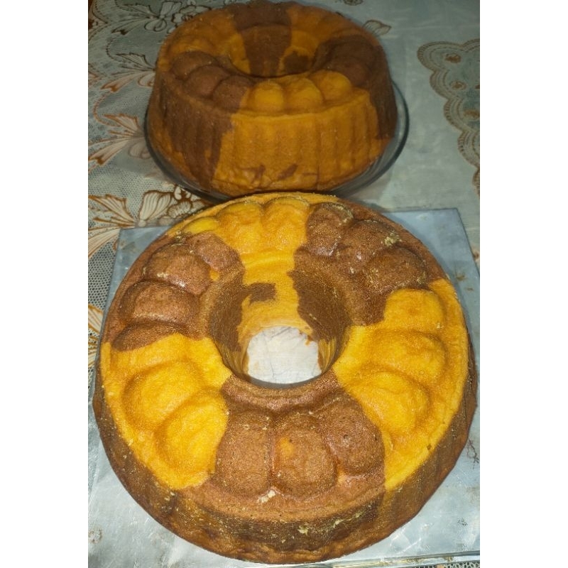

kue bolu marmer (bolu macan)