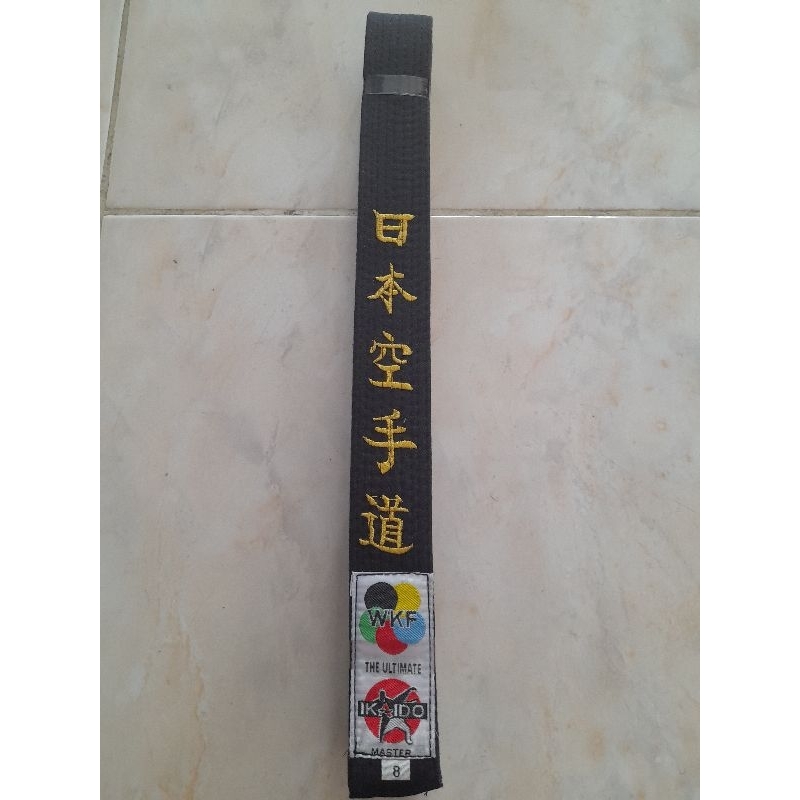 sabuk hitam karate