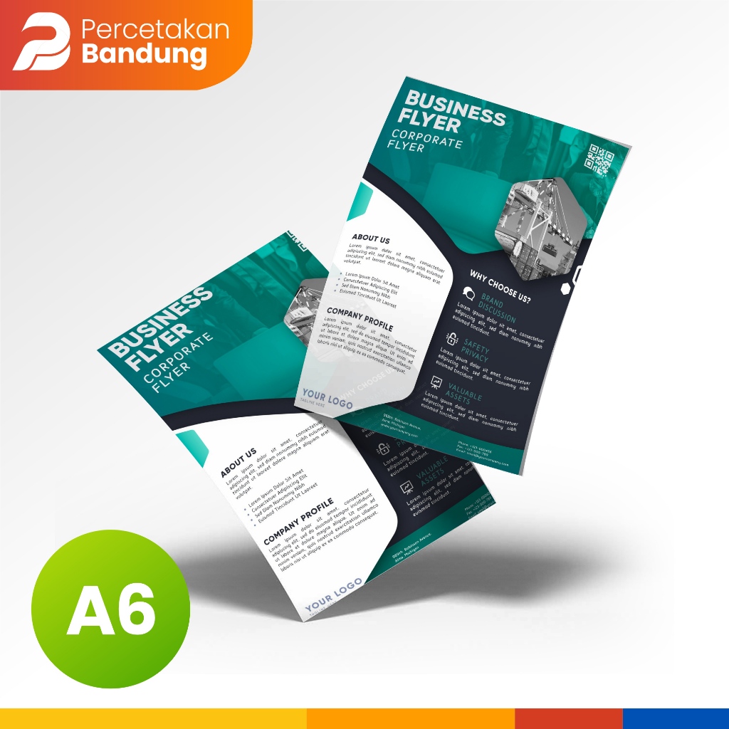 

Brosur Custom | Print MEDIA Flyer Promosi | Cetak Leaflet A6 |