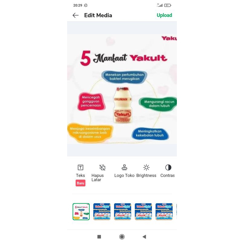 

Yakult terbuat dari bahan-bahan alami berkualitas tinggi tanpa tambahan zat pengawet atau pewarna buatan