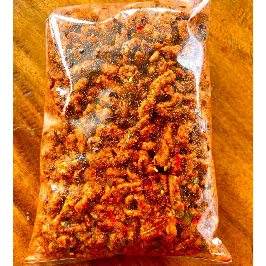 

USUS AYAM CRISPY 500 GRAM PEDAS DAUN JERUK CEMILAN BANDUNG