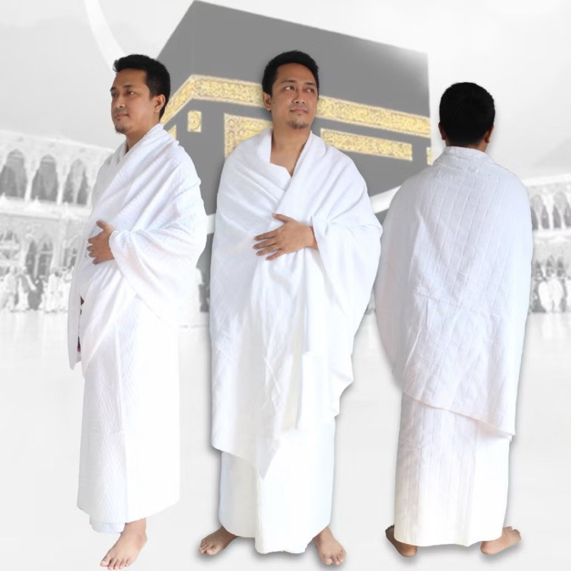 Baju Ihram Laki-laki Dewasa Kain Ihram | Ihram ATTARSAUDI