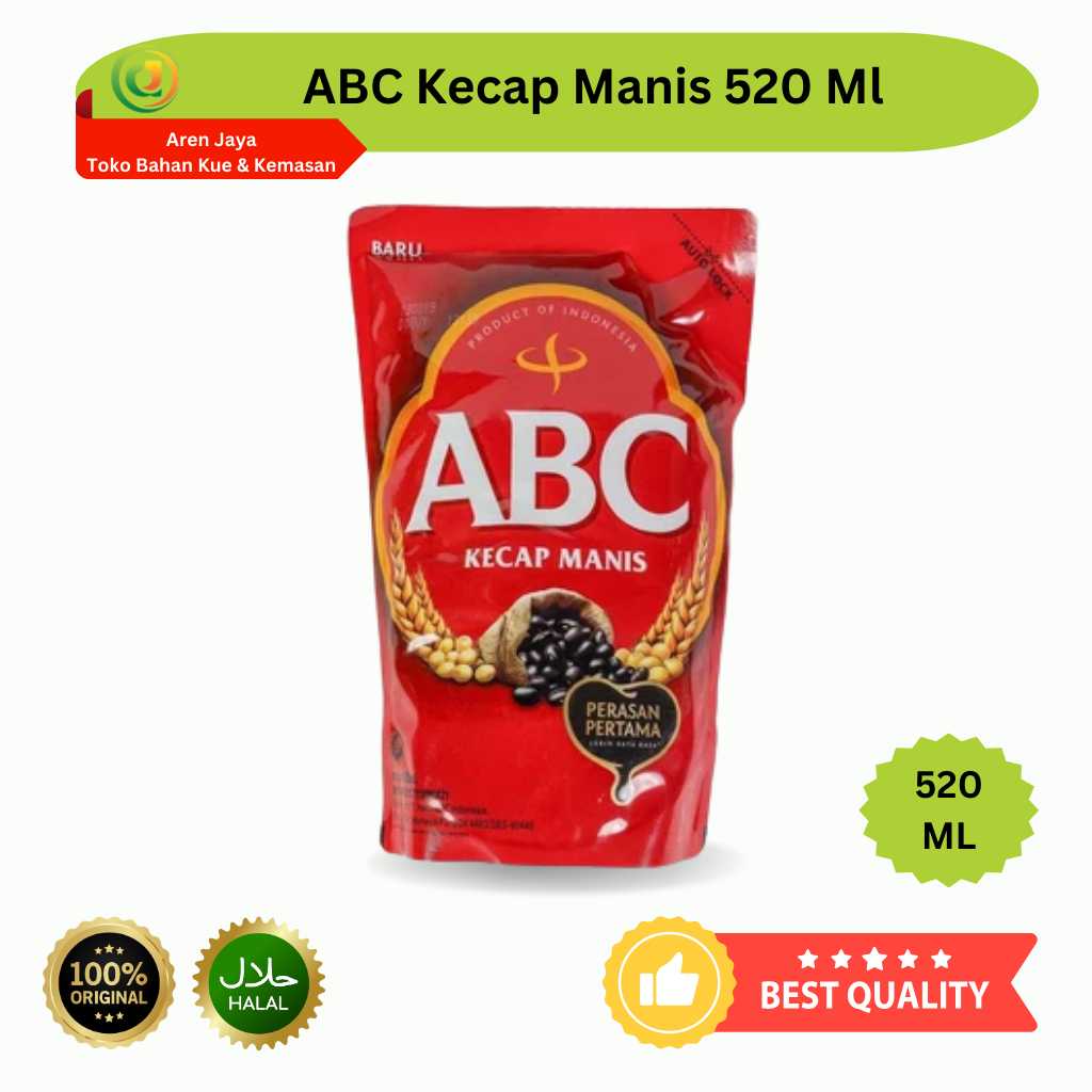 

Kecap Manis ABC Kemasan Pouch 520 Ml Original