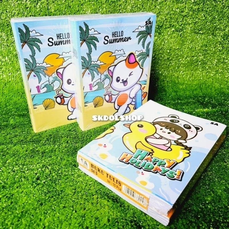 

Buku tulis murah 58 lembar 1 pck isi 10 buku