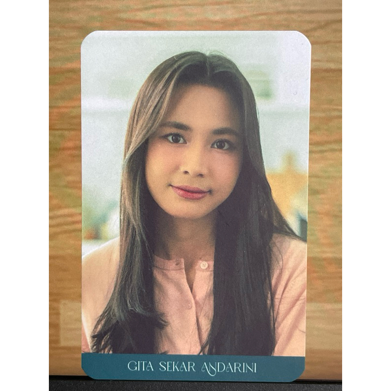 

PHOTOCARD JKT48 KALENDER 2025 GITA SEKAR ANDARINI