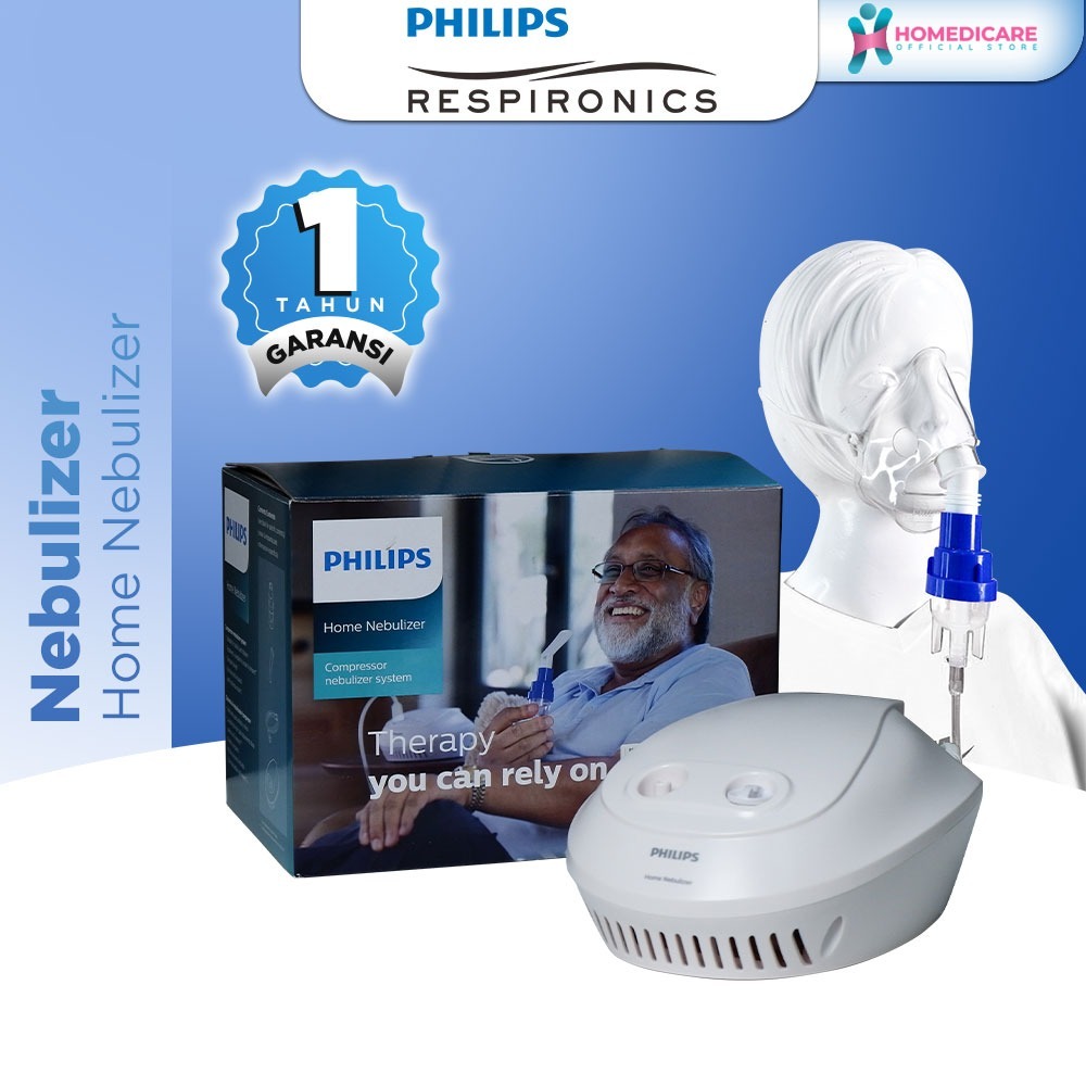 Alat Bantu Pernapasan - Nebulizer Alat Uap - Philips Home Nebulizer (Inhalasi)
