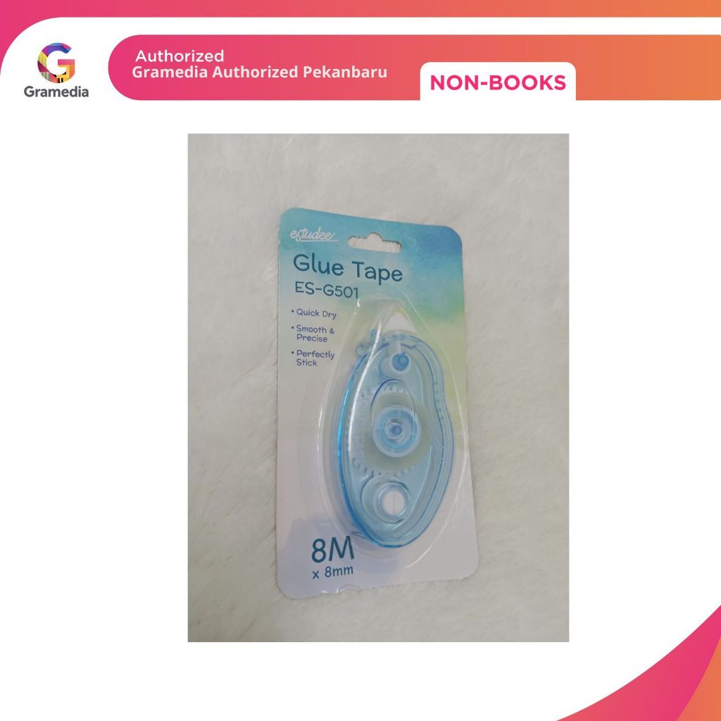 

Gramedia - Estudee Glue Tape Blue Es-G501