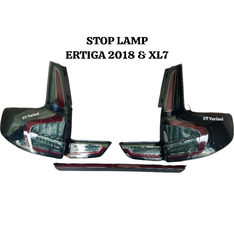 Stoplamp Ertiga 2018 Stoplamp XL7 Smoke Welcome Led TRUNKLID