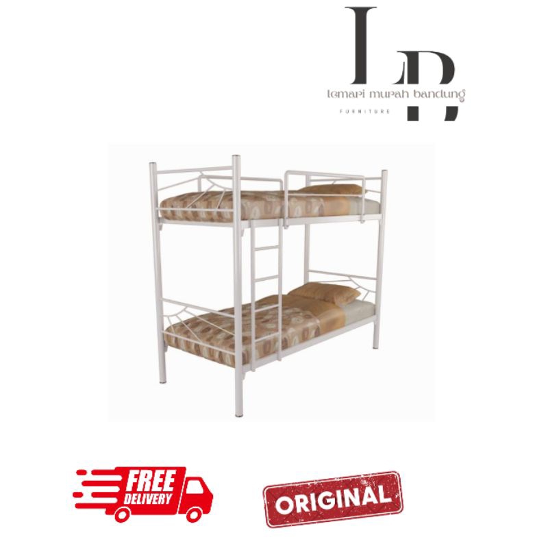 RANJANG BESI RANJANG TINGKAT RANJANG TINGKAT 2 SUSUN TEMPAT TIDUR TINGKAT MIMIMALIS RANJANG SUSUN