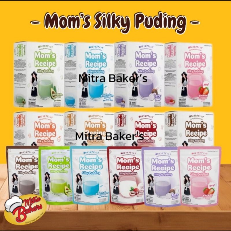 

MOM'S SILKY PUDDING KOTAK 155 G & POUCH 110 G ALL VARIAN