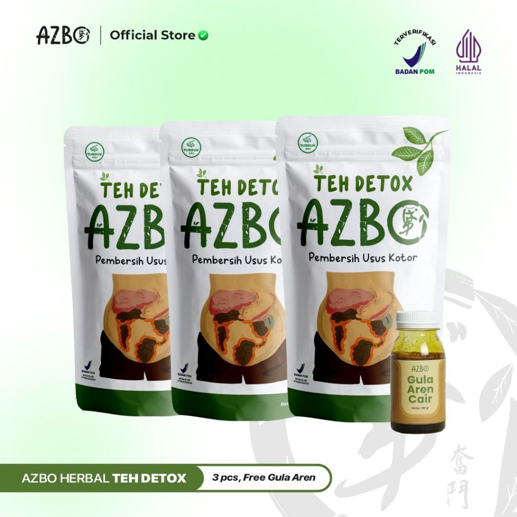 AZBO Teh Detox - Isi 3