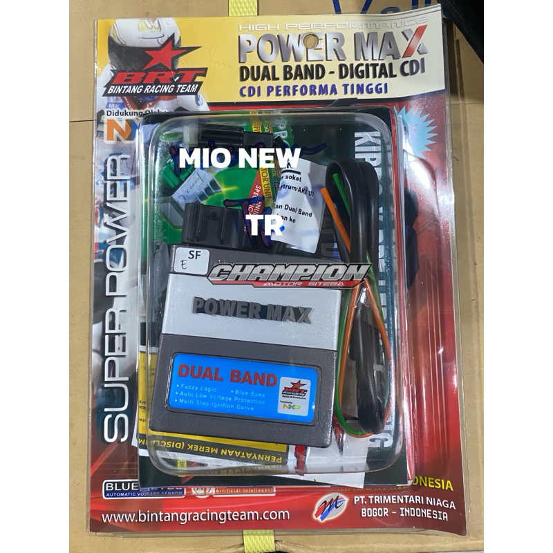 CDI BRT RACING MIO NEW MIO SMILE SENYUM MIO 2008 28D POWER MAX DUAL BAND BRT