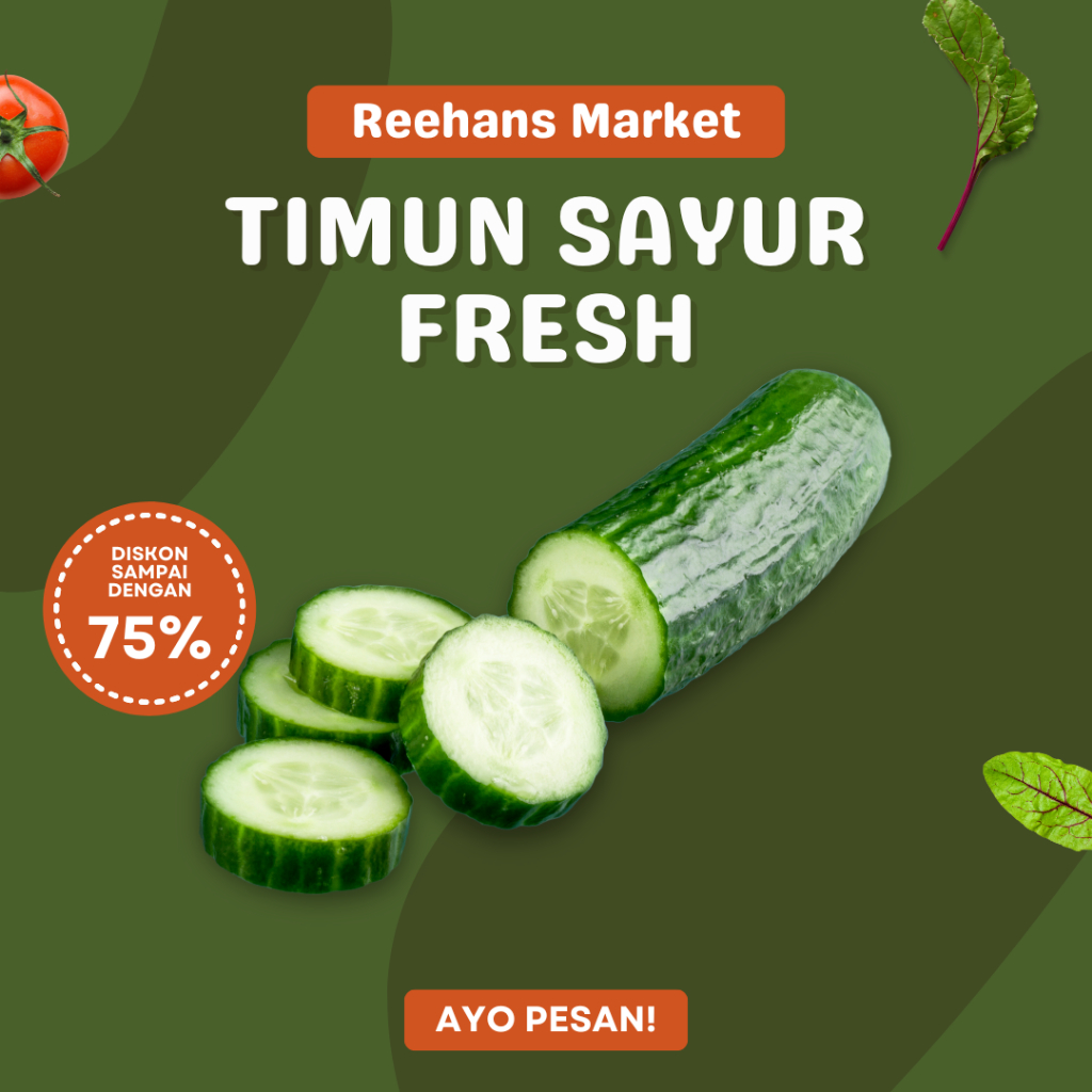 

Timun sayur Fresh 1kg