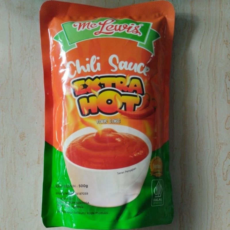 

Saos Cabe Mc Lewis Extra Hot 500g
