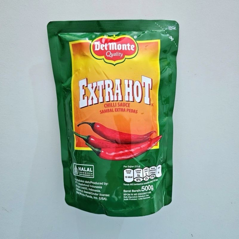 

Delmonte Chili Sauce Extra Pedas 500g l Delmonte Sauce Tomat 500g